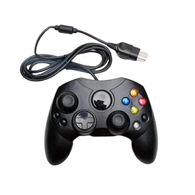 Image de GOZAR C Funn Contrôleur Joypad Classique De Manette Jeu Câble Noir pour La Console Xbox