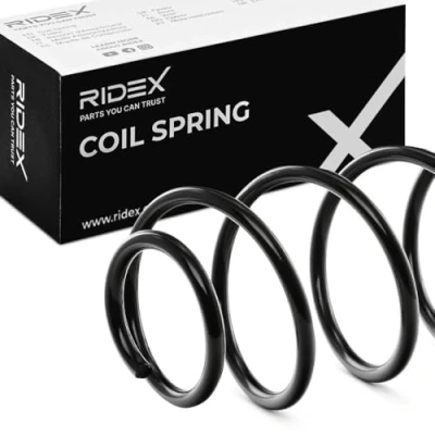 Image de RIDEX 188C0638 ressort de suspension Essieu avant Vis à avec diamètre du fil fer constant OPEL: Meriva A, Combo C Tour, Van / Break