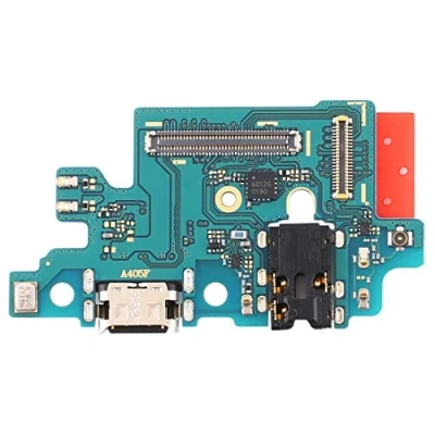 Image de OnlyTech Circuit connecteur de Charge Remplacement pour Le Samsung Galaxy A40 A405F Pièce détachée Interne Comprenant la Prise USB Type C, Micro, l&#039;antenne et Jack