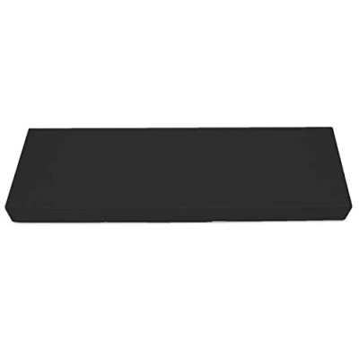 Image de SuperKissen24. Matelas Coussin Dossier pour Palette Canapé Appui 120x40 Intérieur/Extérieur imperméable Mousse Noir
