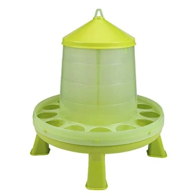 Image de Kerbl Distributeur Automatique de Nourriture avec Pieds pour Volaille 14,4L/12kg