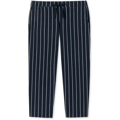 Image de Schiesser MIX Relax 3/4 LANG Bas de pyjama, Femme, Taille: 34, Blue