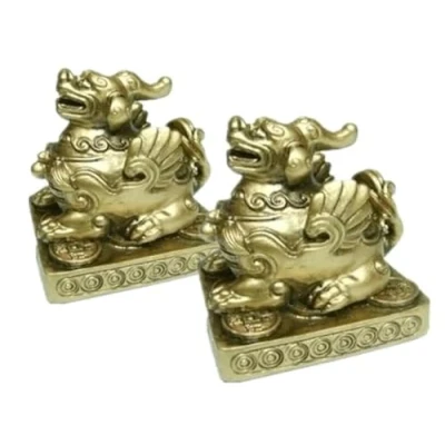 Image de betterdecor une paire de Feng Shui pi yao/PI XIU
