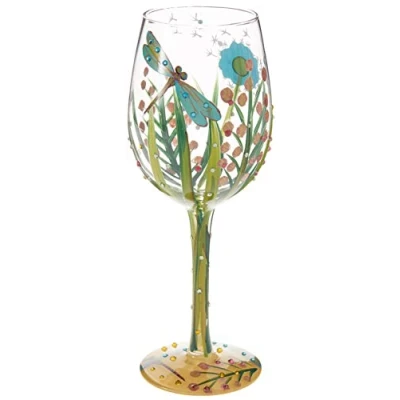 Image de Lolita 4053099 Verre Dragonfly Standard à Vin Multicolore 22,5 cm