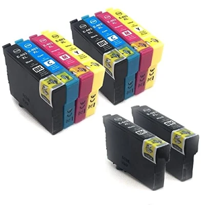 Image de illico 603XL 10 Cartouches compatibles pour Epson 603 XL Cartouche d&#039;encre Expression Home XP 2100 2105 3105 3100 4105 4100 Workforce WF 2850DWF 2835DWF 2830DWF 2810DWF