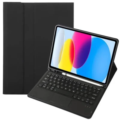 Image de Etui clavier Bluetooth AZERTY pour Apple iPad Pro 13 2024 M4 Housse coque protection Keyboard Accessoires pochette XEPTIO Neuf