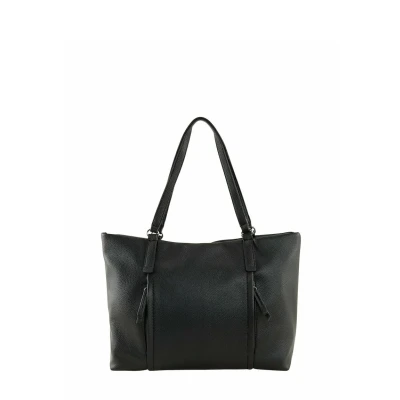 Image de TOM Tailor Shopper Cabas Schwarz black, Femme, Taille: One Size, black