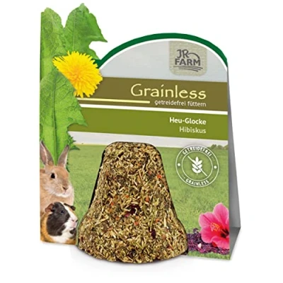 Image de JR FARM Grainless Cloche à Foin Hibiscus 125 g