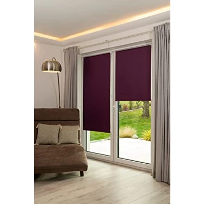 Image de K home Klemmfix Store Enrouleur occultant mûre 90 x 150 cm (l L)
