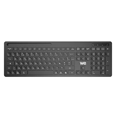 Image de Clavier Bluetooth WE AZERTY Multi appareils Sans fil Noir