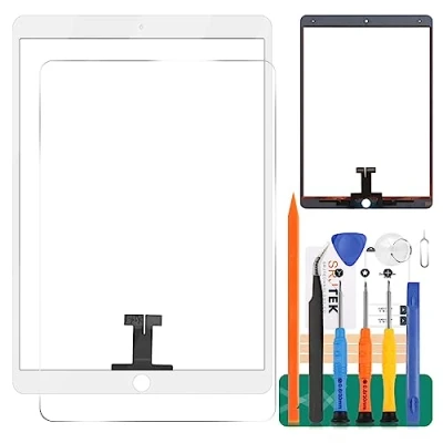 Image de Pour iPad Pro 10.5 A1701 / 1709 Remplacement de l&#039;écran du kit d&#039;assemblage verre numériseur d&#039;écran tactile (écran séparé, pas LCD) (blanc)