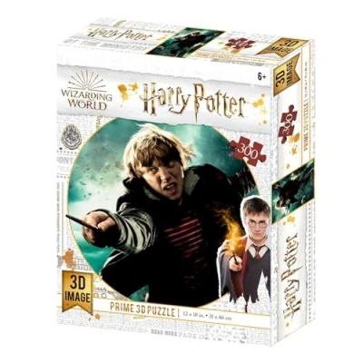 Image de Prime 3D Redstring Puzzle lenticulaire Harry Potter Ron Weasley Bataille 300 pièces (Effet 3D), lenticular Pott, Multicolore