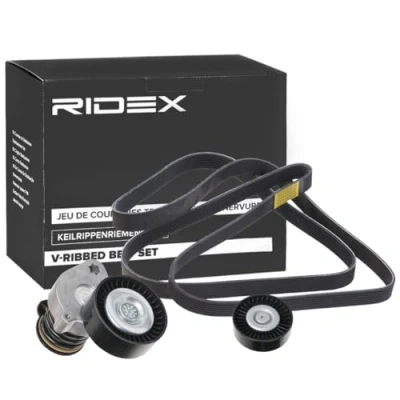 Image de RIDEX 542R0143 Jeu de courroies trapézoïdales à nervures MERCEDES BENZ: Classe C Berline, E Berline