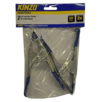 Image de Kinzo 71863 Pince à ressort 150 mm 2 pièces