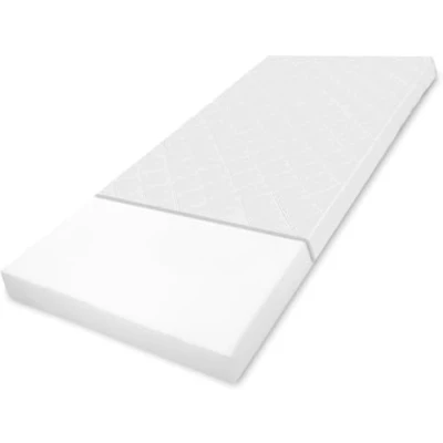 Image de matelas poussette 90x40 cm berceau lit d&#039;appoint rectangulaire bébé