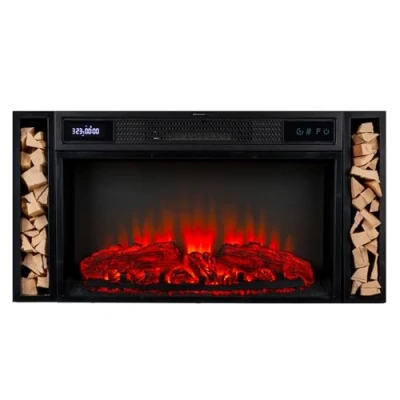 Image de Klarstein Cheminée Electrique d&#039;Intérieur, Chauffage de 1900W, Fausse Decorative avec Effet Flamme en LED, Télécommande Inclus, Programmable, Minuterie, Thermostat Réglable