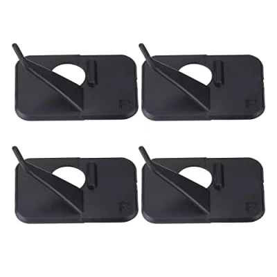 Image de Tir à l&#039;arc Repos Flèche, 4 Ensembles Repose Flèche pour Arc Recourbé Plastique Droitier Accessoires