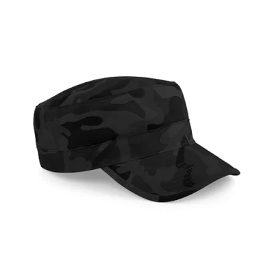 Image de Beechfield Casquette, Camouflage (Midnight Camo), Taille Unique Mixte