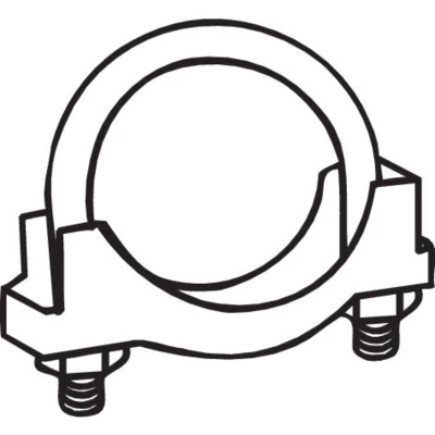 Image de BOSAL 250 164 Pièce de serrage, échappement 64 BMW: 3 Berline, Touring, Coupe, CHRYSLER: Voyager / Grand