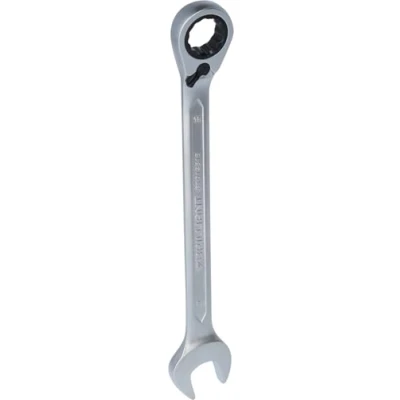 Image de BRILLIANT TOOLS BT013818 Clés polygonales à cliquet contre coudées, 18 mm [Powered by KS TOOLS]