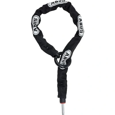 Image de ABUS Chaîne à encastrer pour antivol de cadre Adaptor Chain 2.0 8KS sécurisation secondaire du vélo épaisseur 8 mm longueur 85 cm noir avec pochette 5950