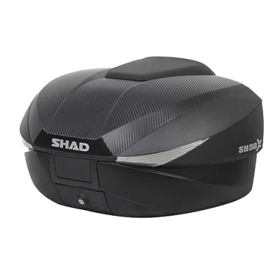 Image de SHAD D0B58106 Top Case Expandable SH58X, Noir