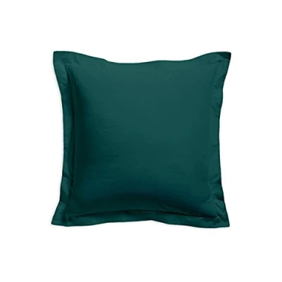 Image de Today Taie d&#039;Oreiller a volant plat Coton 75 x cm Vert Emeraude