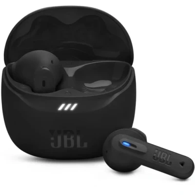 Image de JBL Tune Flex 2, Écouteurs sans Fil Bluetooth, 48 h d&#039;autonomie, résistance à l&#039;eau et la poussière IP54, Connexion multipoint, Noir