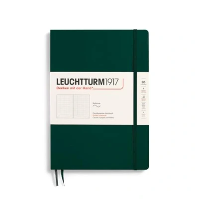 Image de LEUCHTTURM1917 370309 Carnet Composition (B5), Couverture souple, 123 pages numérotées, Forest Green, pointillé