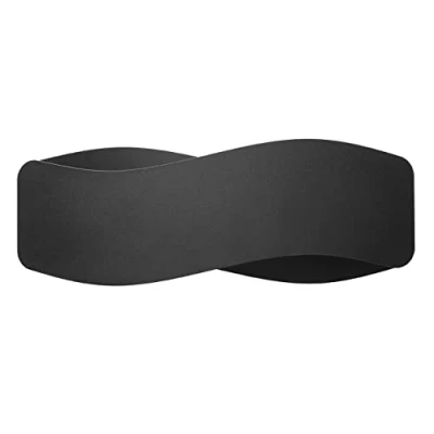 Image de SOLLUX lighting Tila Applique murale Up &amp; Down, noir, 40 cm