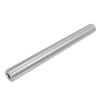 Image de Vis sans tête SECCARO à pointe conique M6 x 60 mm, acier inoxydable V2A VA A2, DIN 913 / ISO 4026, six pans creux, 20 pièces