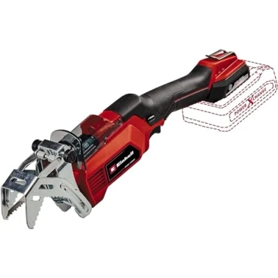 Image de Einhell Coupe branches sans fil GE GS 18/150 Li Solo Power X Change (18V, longueur lame 150mm, avec un étrier et une bois) Livré Batterie ni chargeur