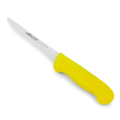 Image de Arcos Séries 2900 Couteau à Désosser Lame Acier Inoxydable Nitrum 160 mm Manche Polypropylène Couleur Jaune