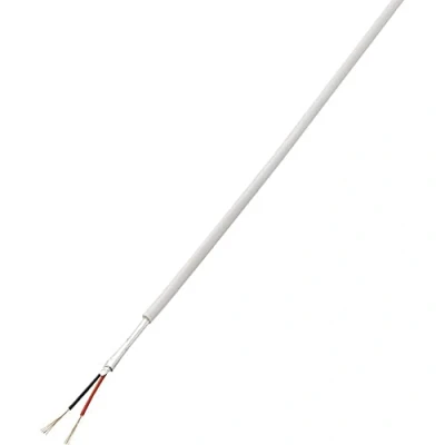 Image de TRU Components 1567173 Câble dalarme LiYY 2 x 0.14 mm² blanc 50 m
