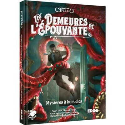Image de Asmodee Edge Entertainment l&#039;appel de Cthulhu : Les Demeures l’Épouvante Jeux société rôle d&#039;enquête à partir 14 Ans 1 6 Joueurs Version française