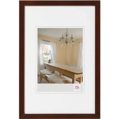 Image de Walther design Cadre photo noyer 50 x 70 cm Peppers en bois BP070N