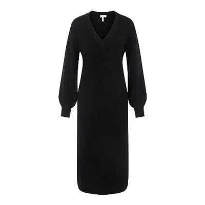 Image de Object Objmalena L/S NOOS Robe pull, Femme, Taille: Large, Black