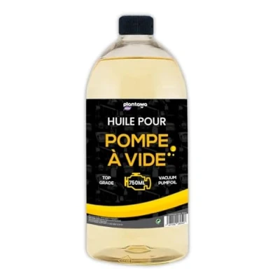 Image de PLANTAWA Huile pour Pompe à Vide,Machine Vide Huile,Universal Valable Toutes Les Pompes,750 ML,Air conditionné,Huile spéciale Vide,Pompes rotatives Palettes,Pompes Bille,Lobes