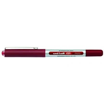 Image de Biros à encre liquide Uni Ball Eye Micro UB 150 Rouge 12 Unités