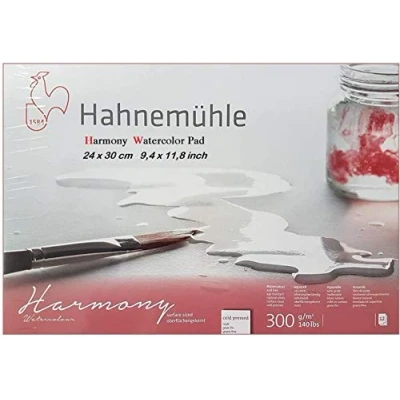 Image de Hahnemuhle Harmony Watercolour Block,12 sheets, 24x30cm NOT