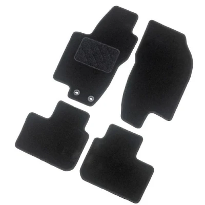 Image de AutoStyle TM AU542 Ensemble de tapis sol Textile avant et arrière 4 noir AUDI: Q2
