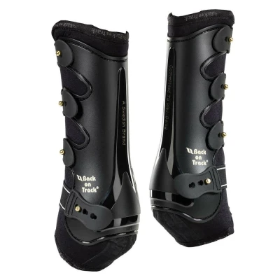 Image de Back on Track Protèges Tendons Work Royal Noir Cob