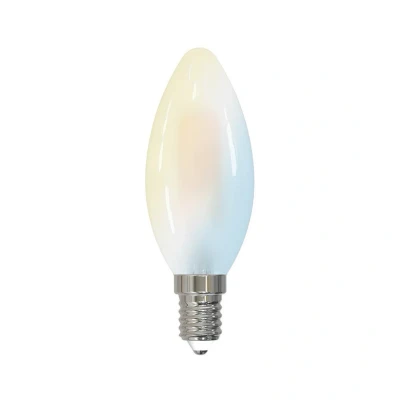 Image de Luumr Smart LED C35 mat E14 4,2 W Philips Hue Zigbee Tuya