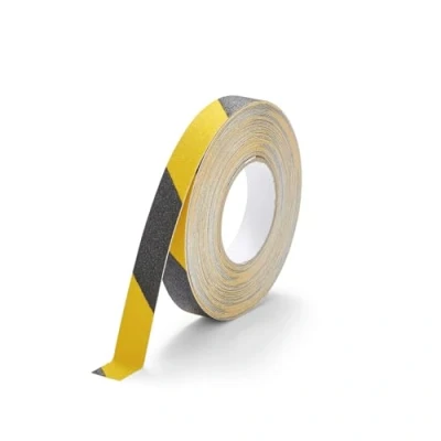 Image de Durable DURALINE Grip 1081130 Bande antidérapante standard 25 mm x 15 m pour sécuriser les escaliers, rampes jaune/noir
