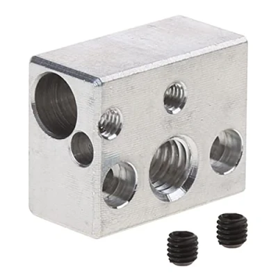 Image de Accessoires pour imprimante 3D bloc chauffant à buse V6 Ender3 S1 en aluminium tête J Hotend Bowden Extrudeuse Kit d&#039;accessoires 3