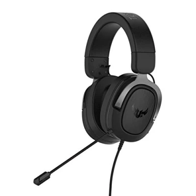 Image de ASUS TUF Gaming H3 Gun Metal Headset with virtual 7.1 Surround, Tough stainless steel headband and fast cooling ear cushions for PC, PS4, Xbox One Nintendo Switch