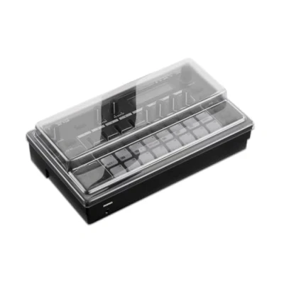 Image de Decksaver Coque pour Roland MC 101 (Soft Fit) Couvercle de protection en polycarbonate super durable couleur transparente fumée, fabriquée au Royaume Uni Le choix des producteurs une