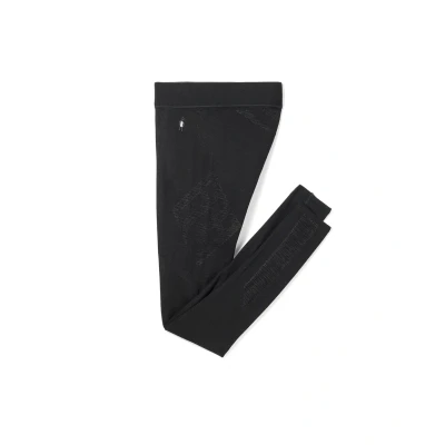 Image de Smartwool Intraknit Thermal Merino BASE Layer Collants, Femme, Taille: XS, Black white