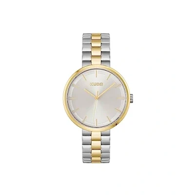 Image de HUGO Montre Analogique à Quartz pour femme avec Bracelet en Acier Inoxydable deux coloris 1540101