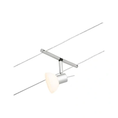 Image de Paulmann 94449 CorDuo Système Câbles Spot Sheela DC Individuel 10 watts max, Éclairage Extensible Chrome Mat Matière Plastique GU5,3 de sans Ampoules
